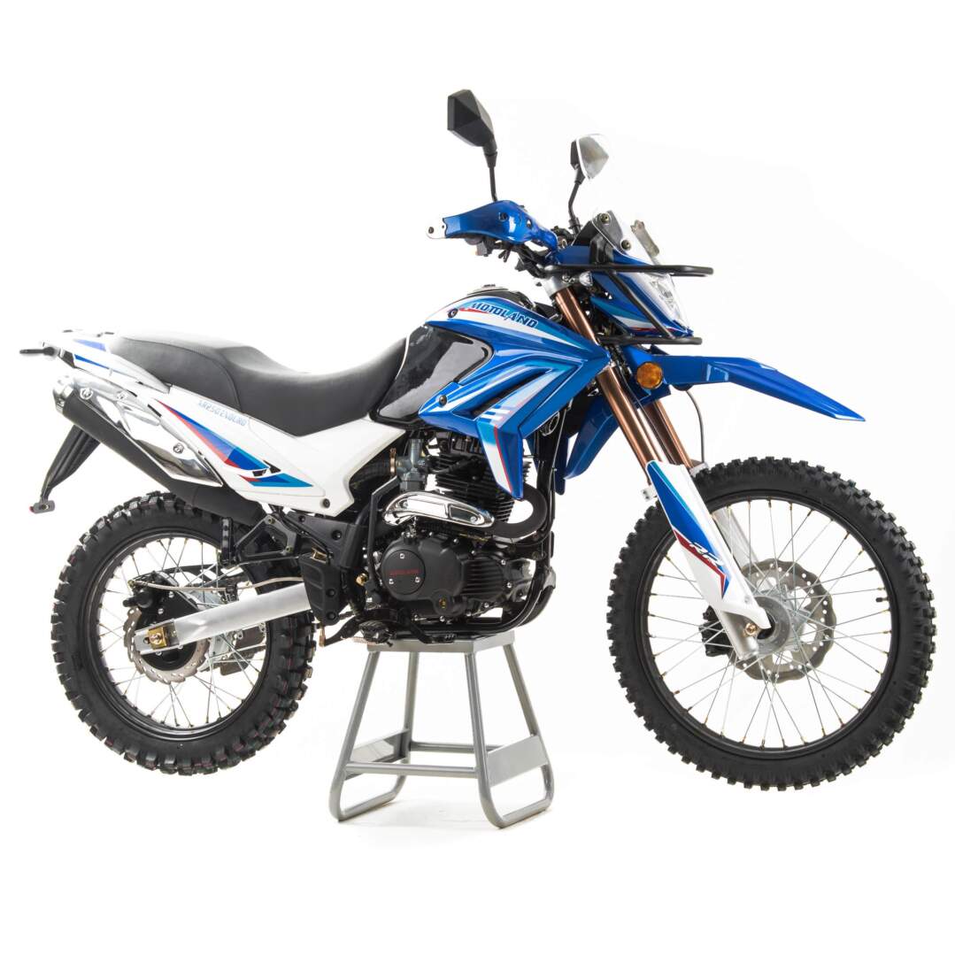 Мотоцикл Motoland 250 ENDURO XR250 (172FMM-5/PR250) синий РАСПРОДАЖА